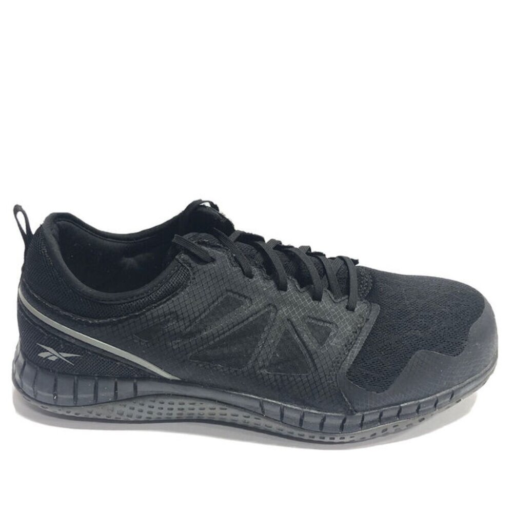 Reebok Men’s ZPrint Black Work Sneakers, Size 14M